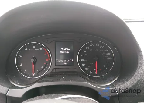 2015 Audi A3 1.8T Premium z USA, uszkodzony, nr VIN WAUACGFF9F1077854